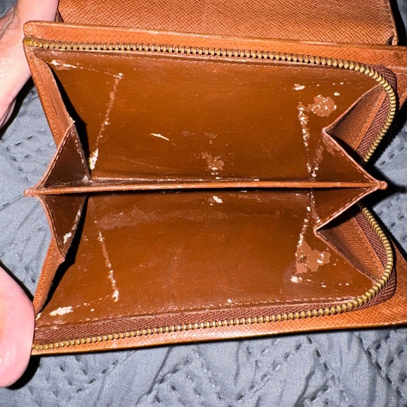 Auth Louis Vuitton Port Monnaie Tresor L-shaped Zipper Wallet Monogram Folding - Picture 8 of 9